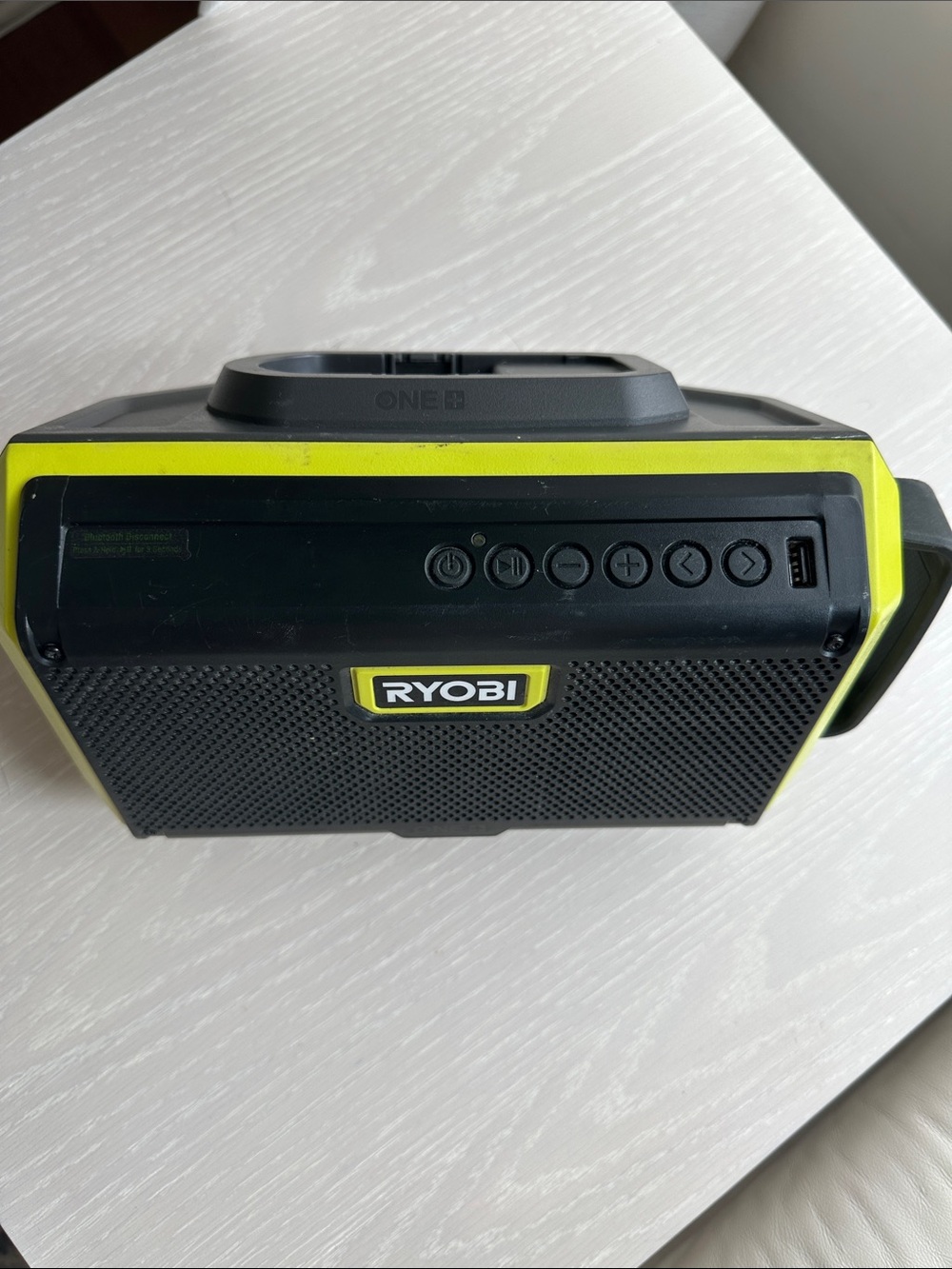 Ryobi Portable Bluetooth Speaker - Picture 2 of 4